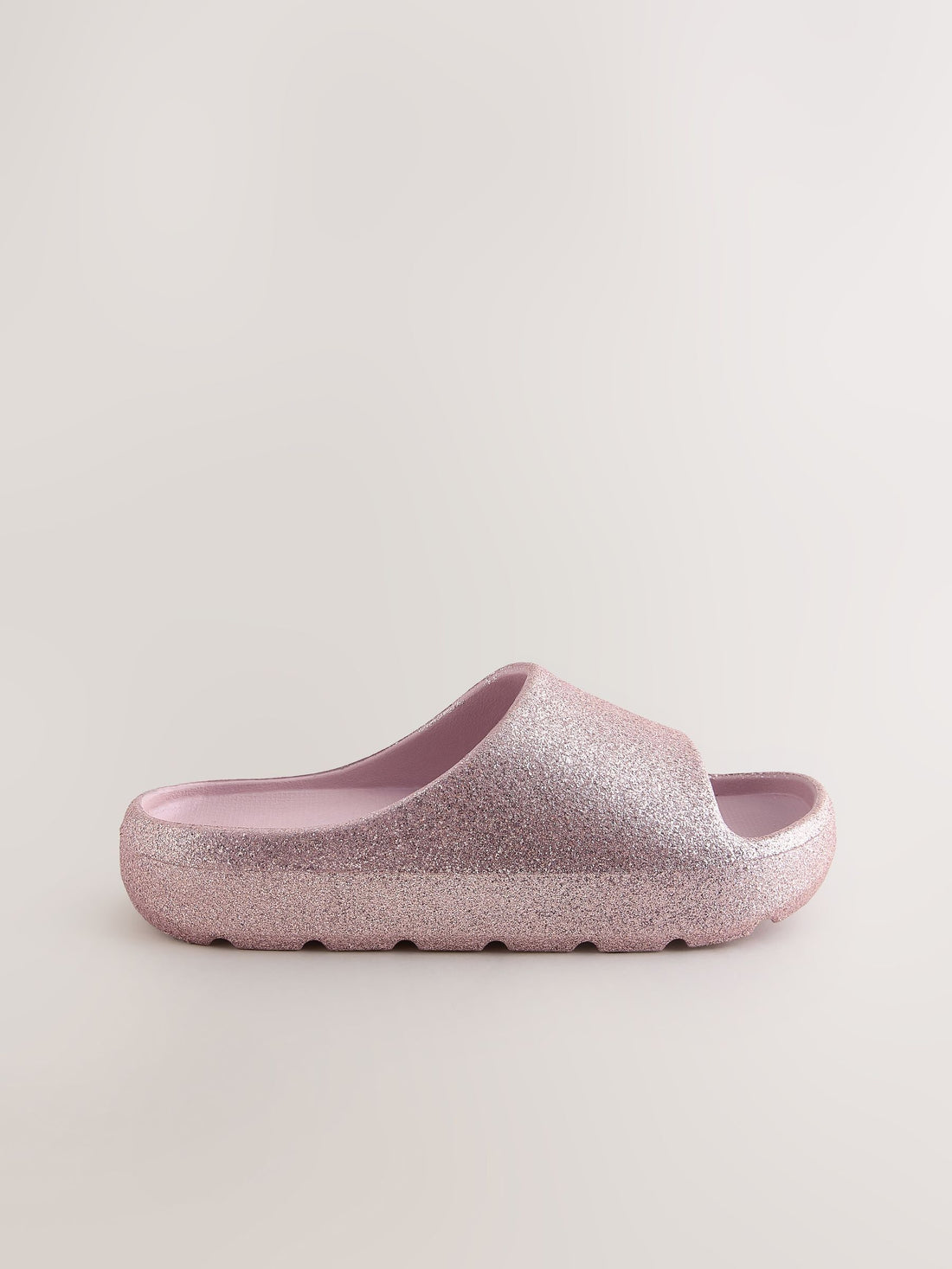 Rose Gold Glitter Sliders