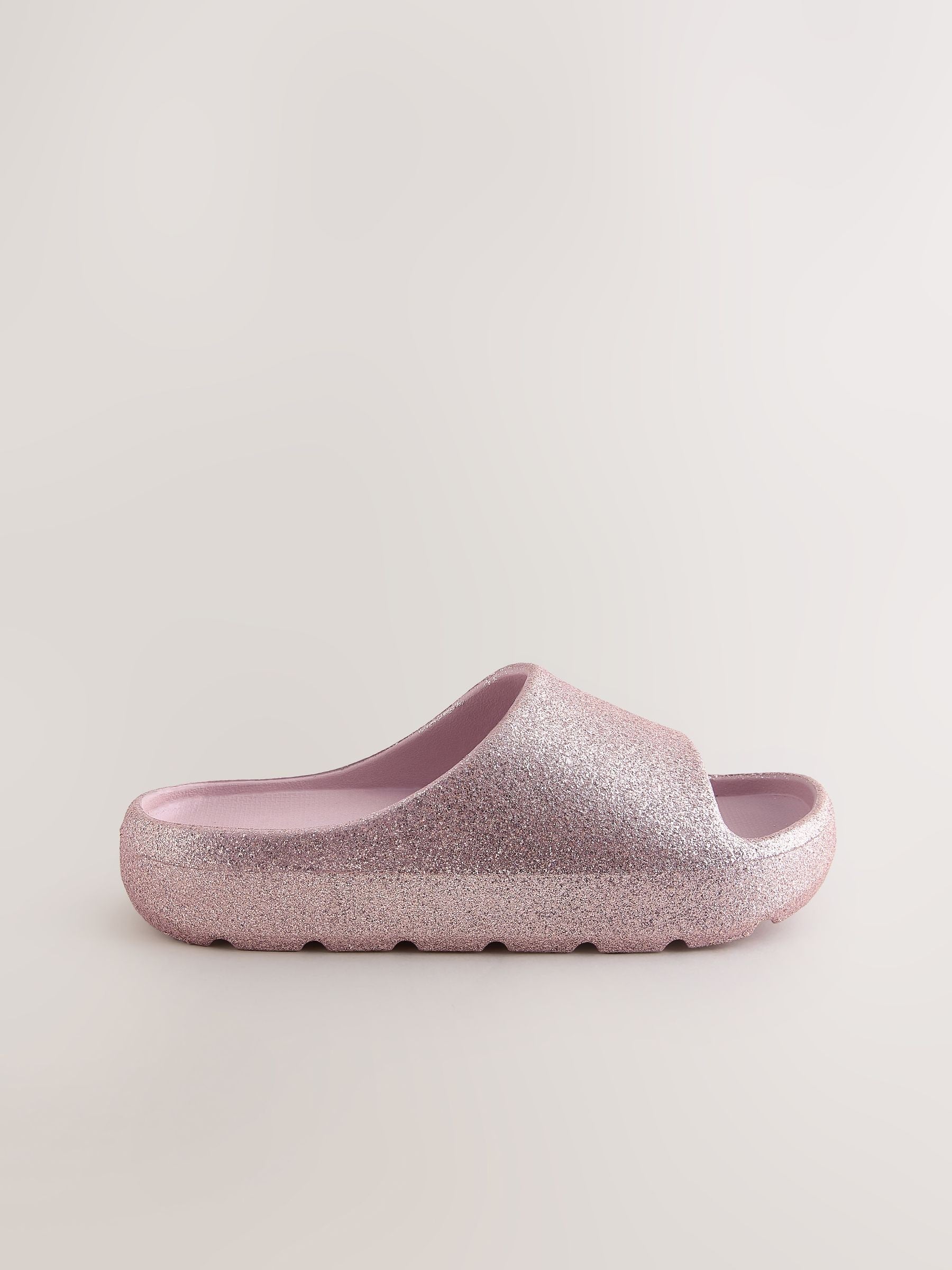 Rose Gold Glitter Sliders