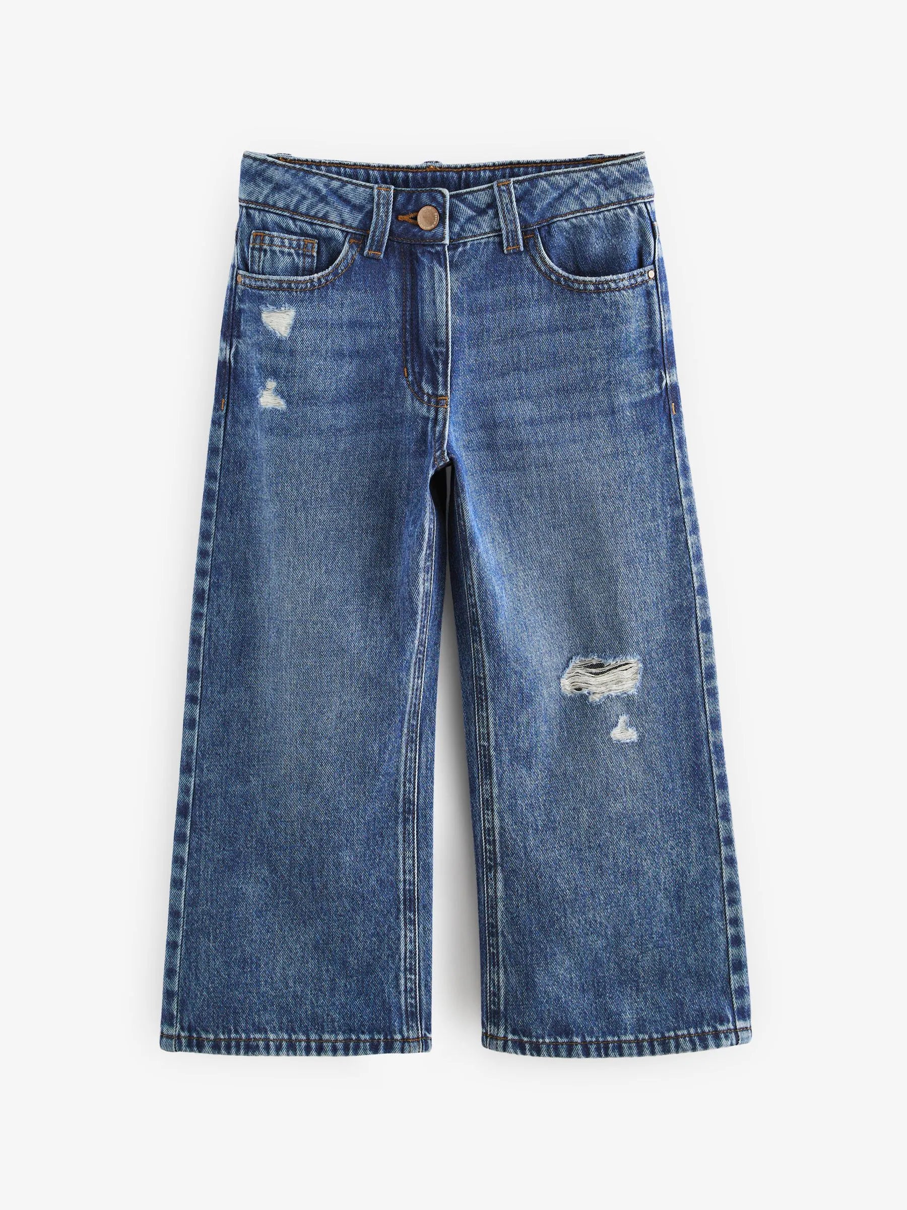 Dark Wash Wide Leg Jeans (3-16yrs)