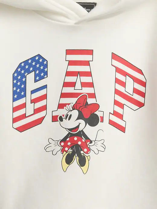 babyGap × Disney Minnie Mouse Relaxed Logo Hoodie