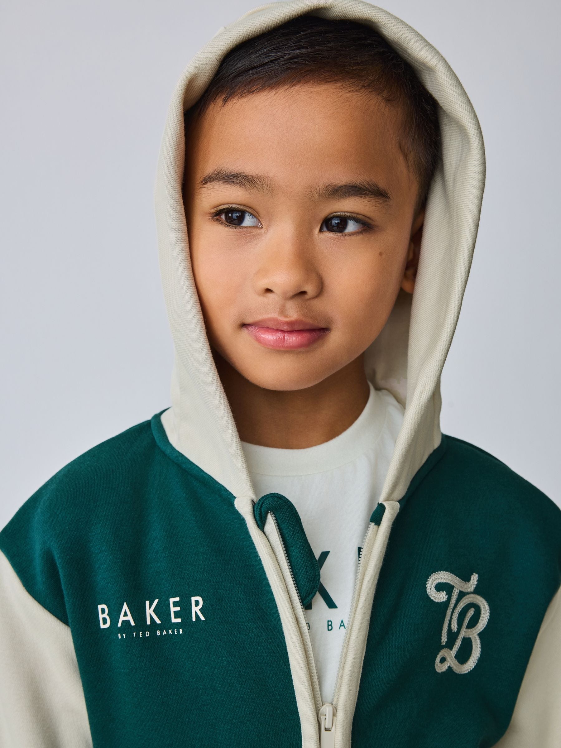 Baker by Ted Baker Varsity 3 Piece Hoodie T-Shirt and Joggers Set - 3-4 Yrs