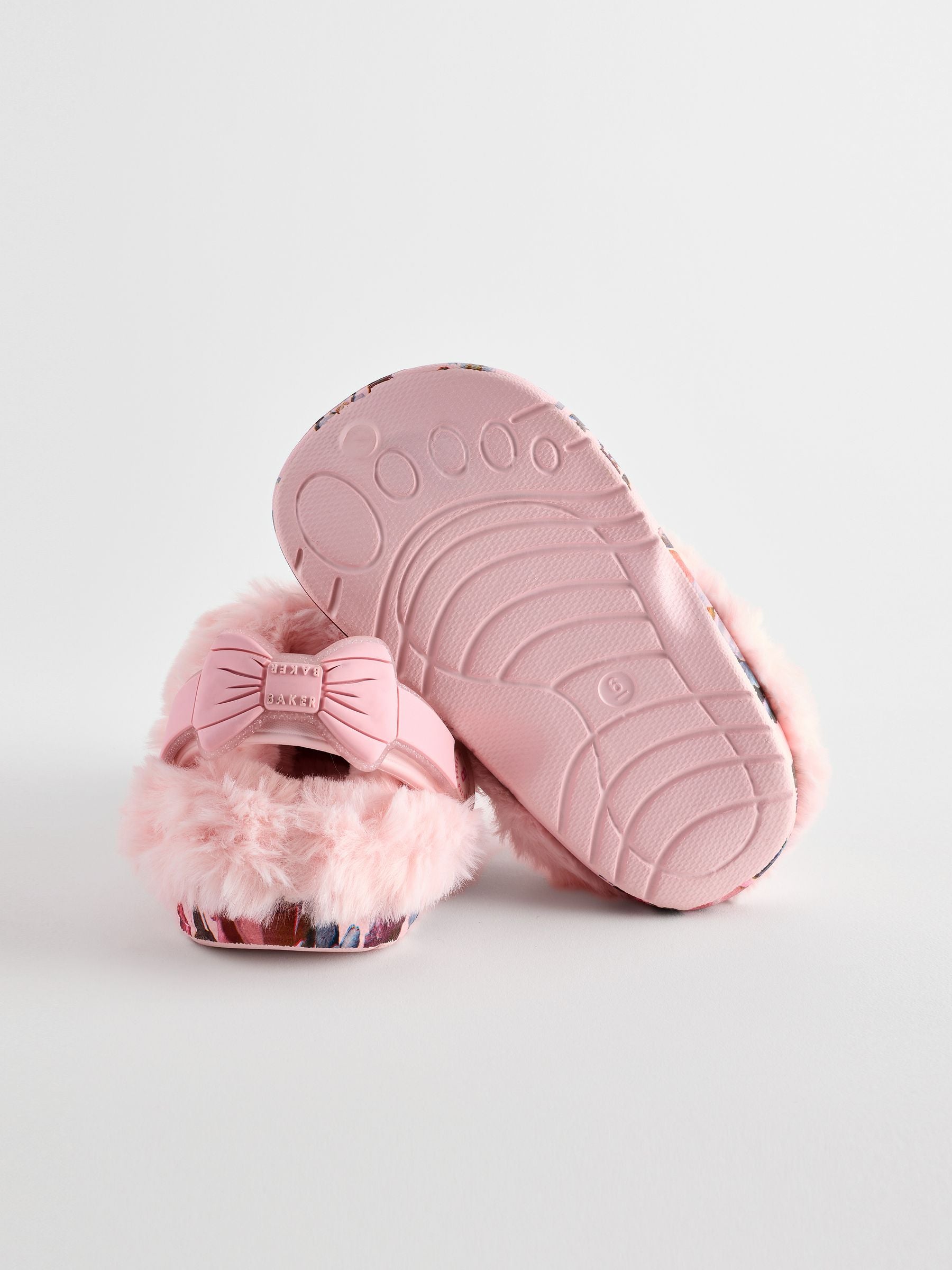 Baker By Ted Baker Borg Lined Clog Slippers