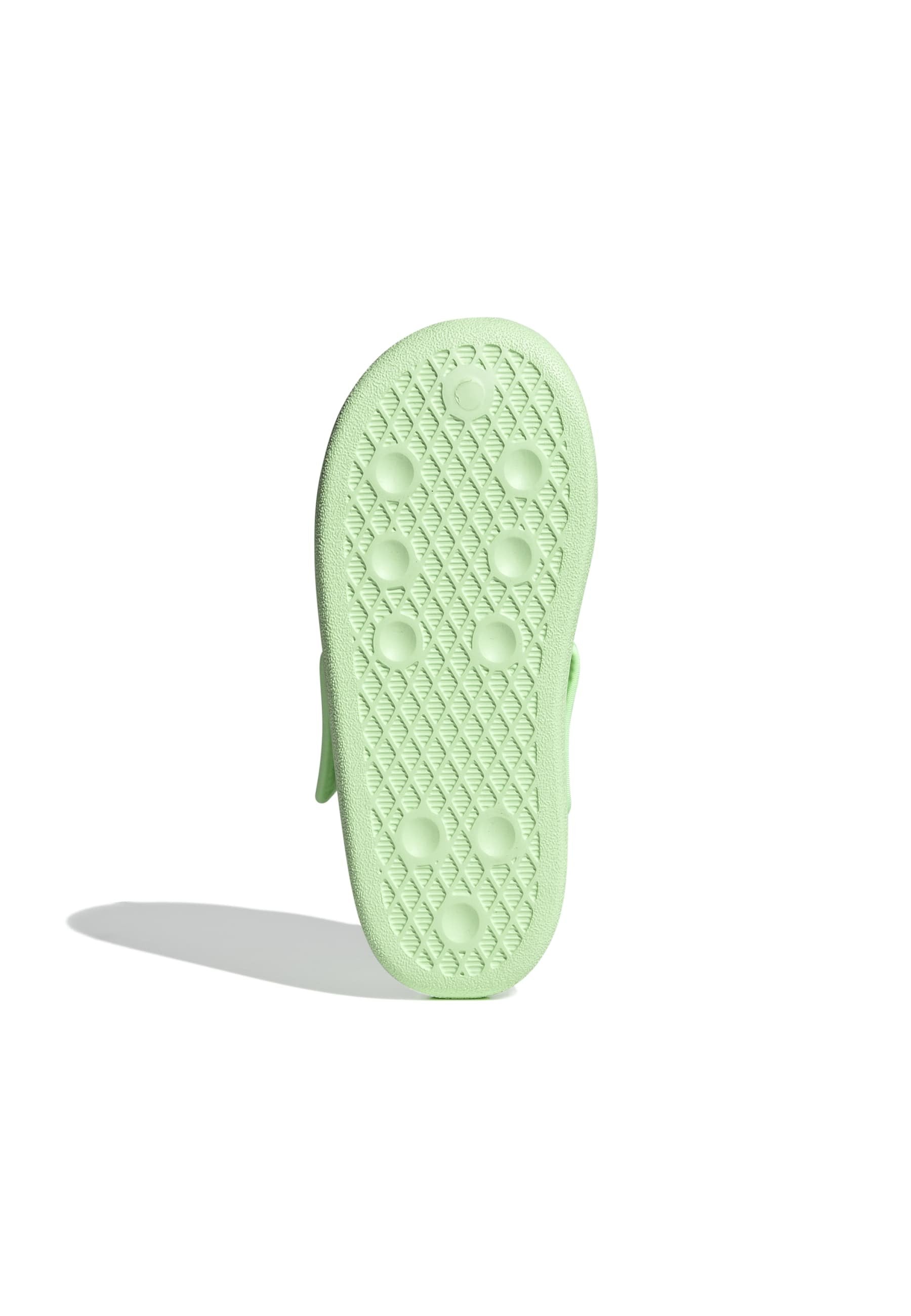 adidas Originals ADIFOM ADILETTE KIDS - Pool slides - green spark