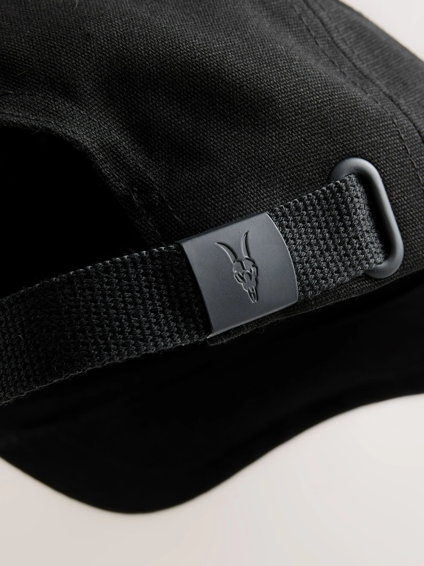 smALLSAINTS Black Logo Baseball Cap