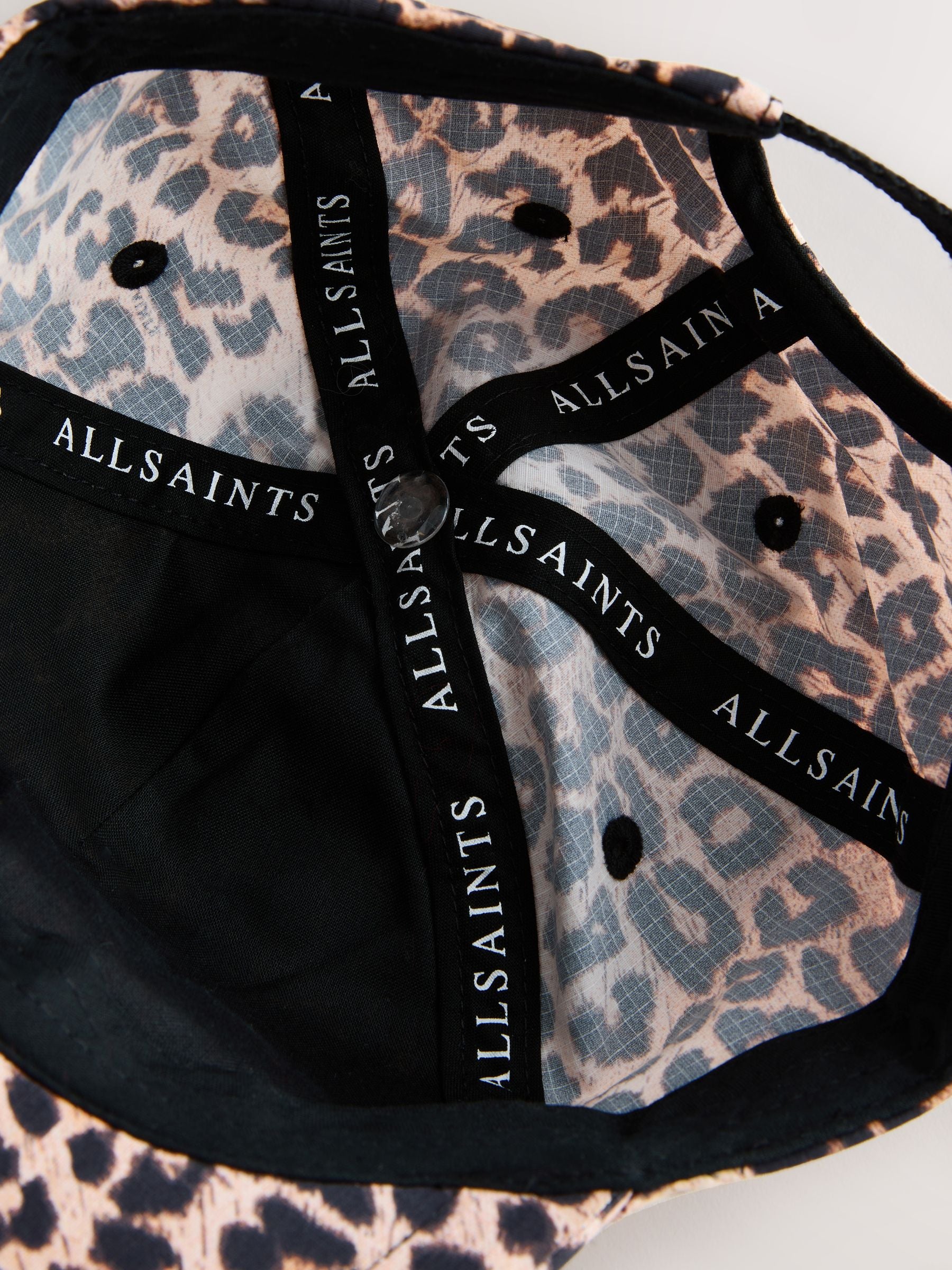 smALLSAINTS Leopard Logo Baseball Cap