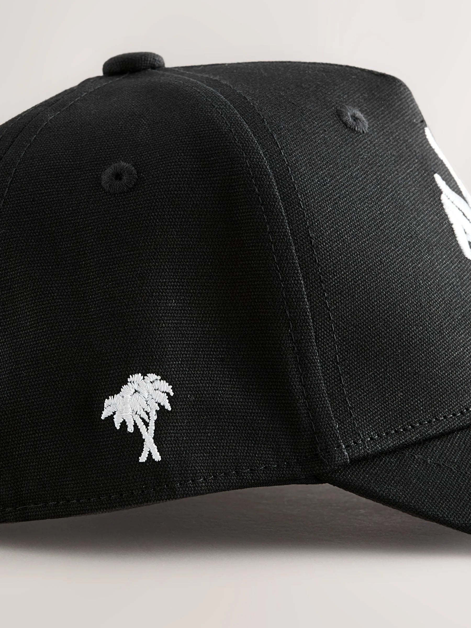 smALLSAINTS Black Logo Baseball Cap