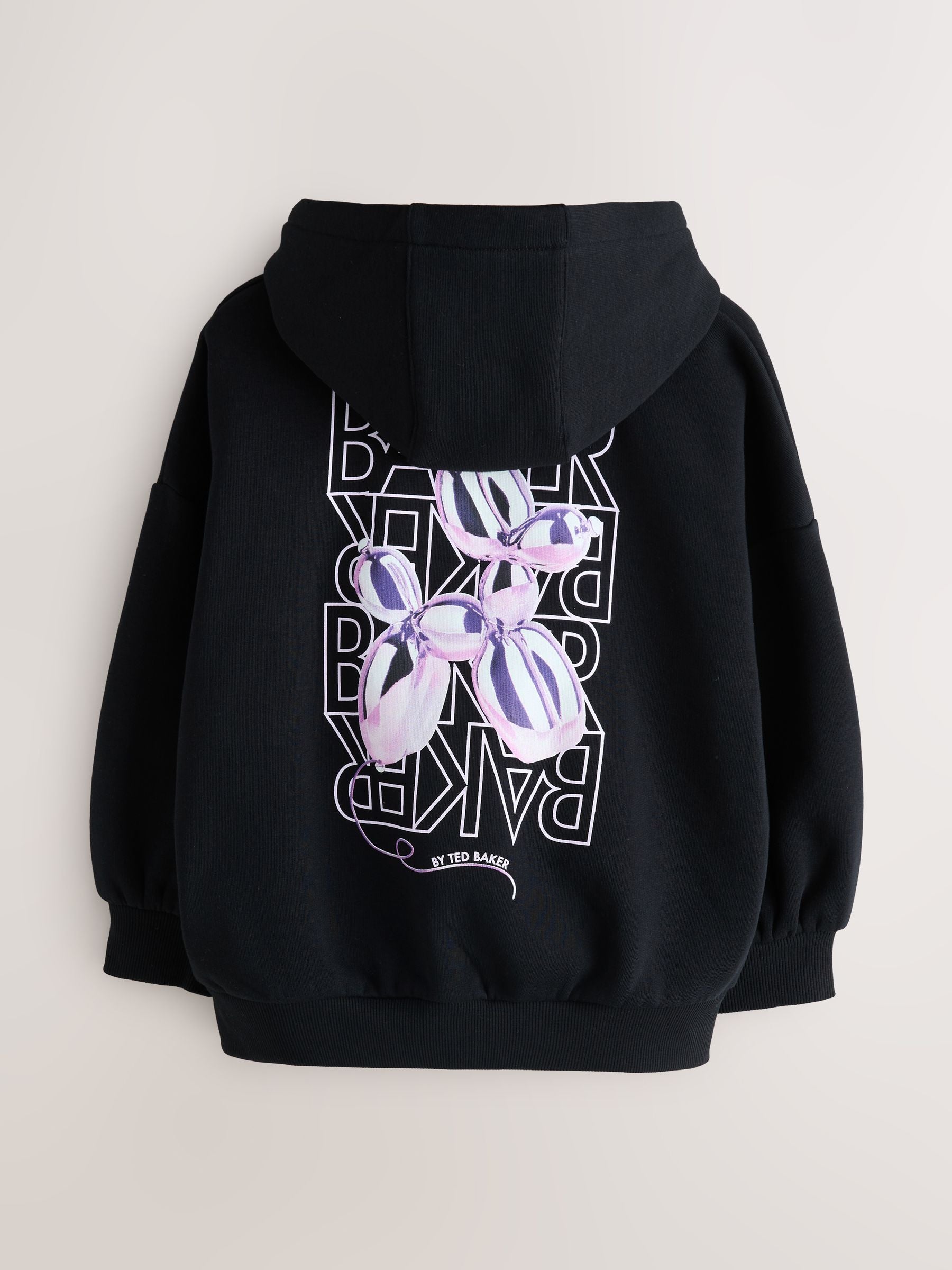 Baker by Ted Baker Oversized Back Print Hoodie