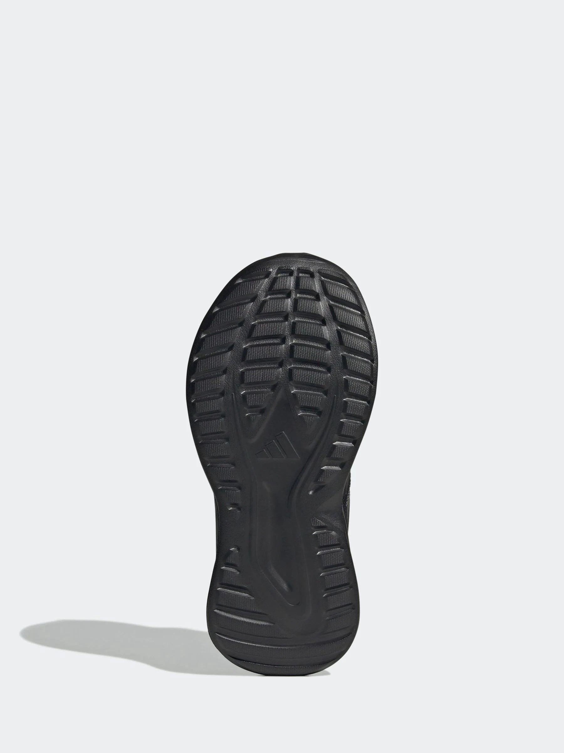 adidas Black Fortarun 4.0 Hook and Loop Kids Trainers