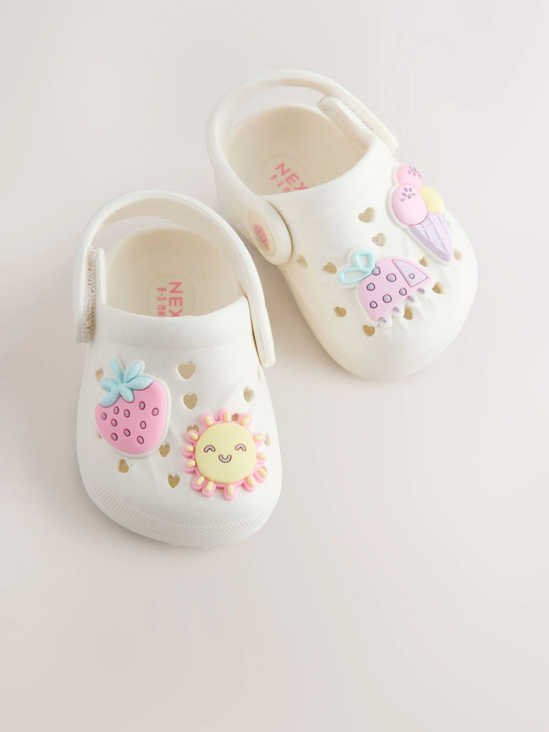 White Character Baby EVA Clogs (0-24mths)
