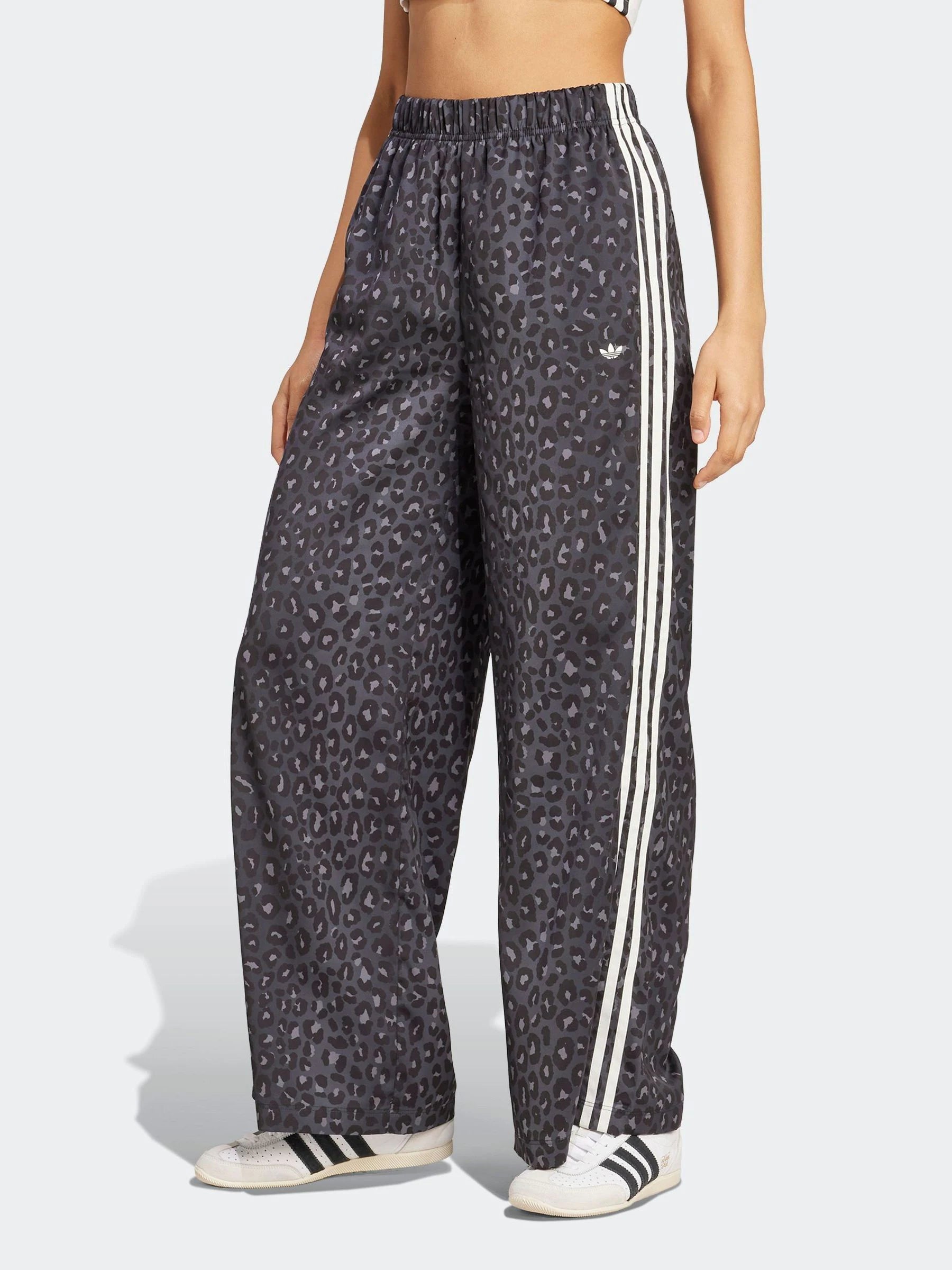 adidas Originals Animal Wide Leg Satin Trousers