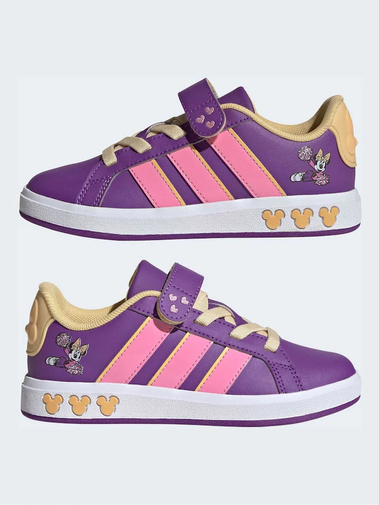 adidas Purple Disney Minnie Mouse Grand Court Shoes