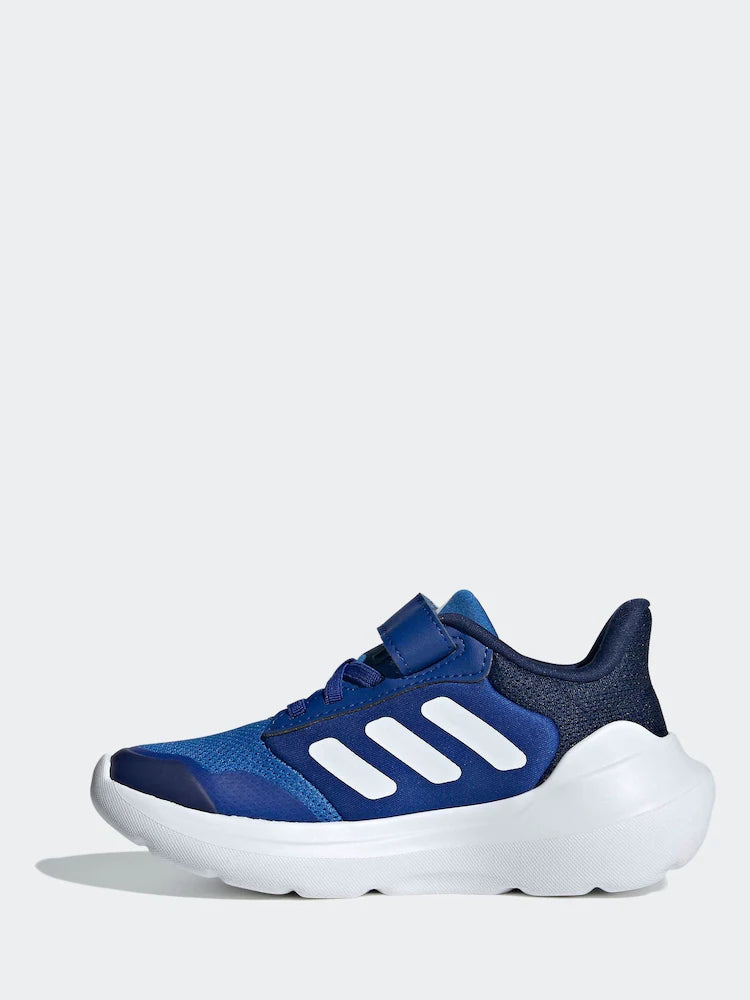 adidas Blue Tensaur Run 2.0 Hook and Loop Kids Trainers