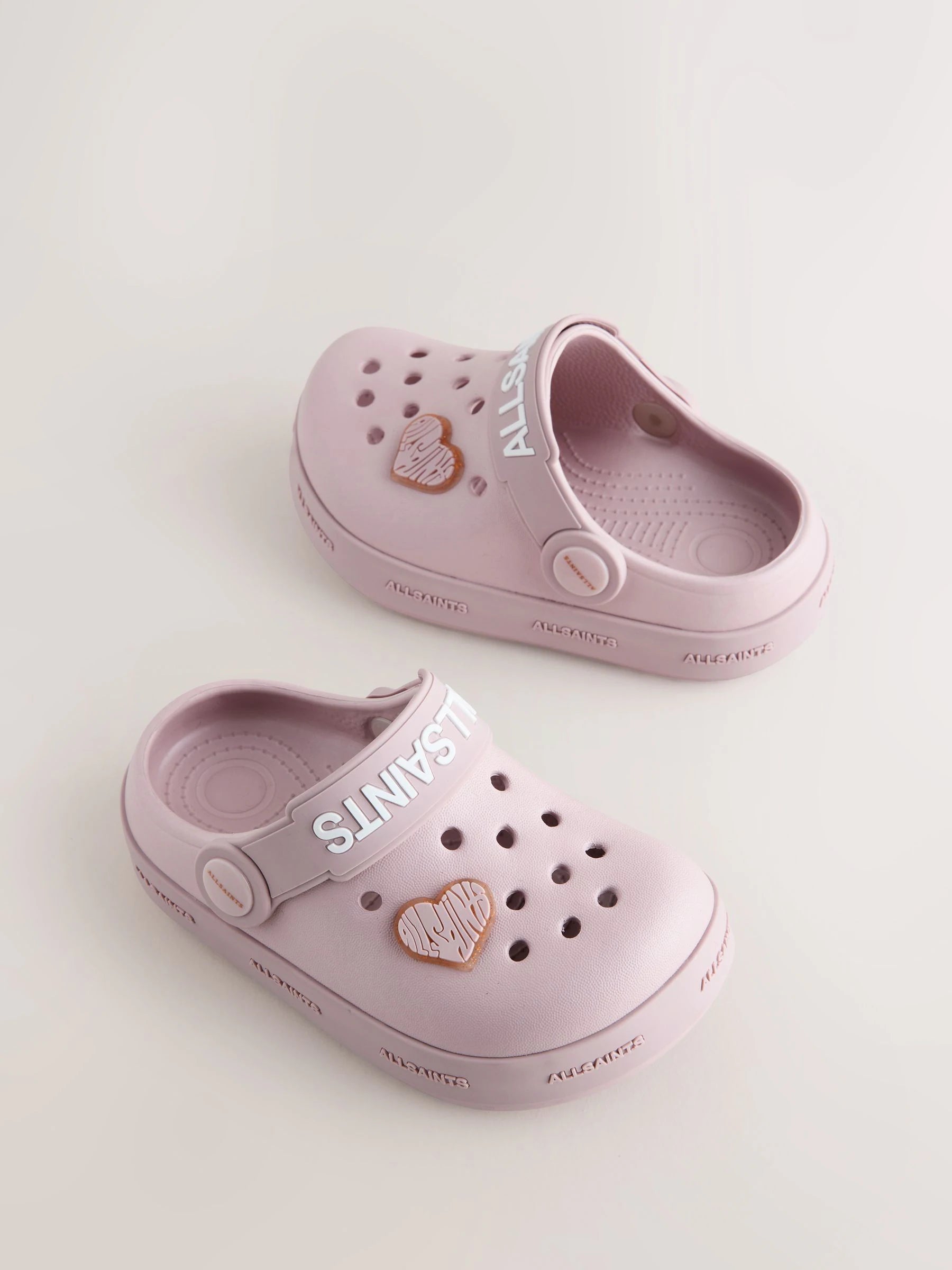 smallSAINTS Pink Clog Sandals