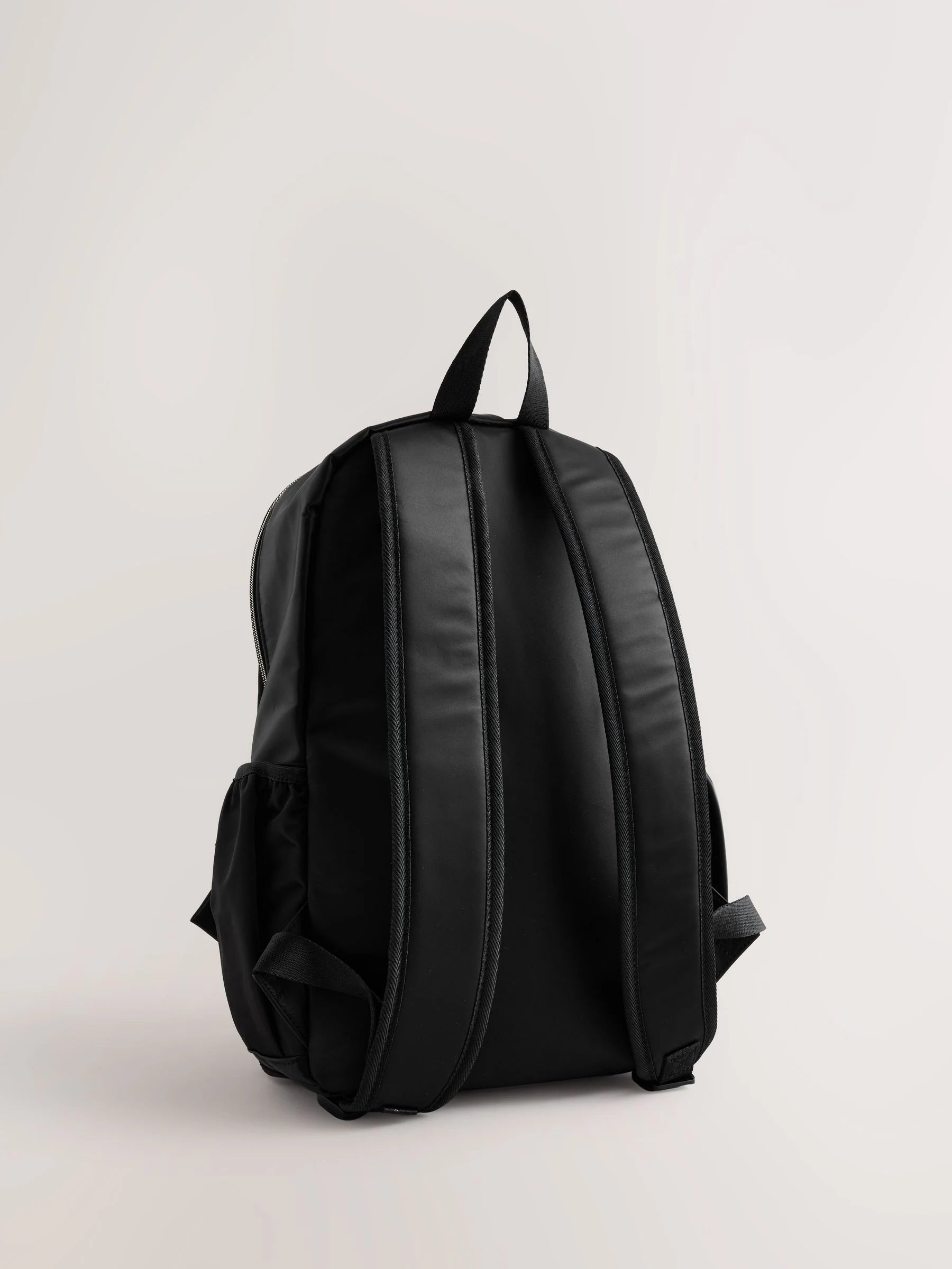 Baker by Ted Baker Black Back to School Childrens Satin Bow Backpack
