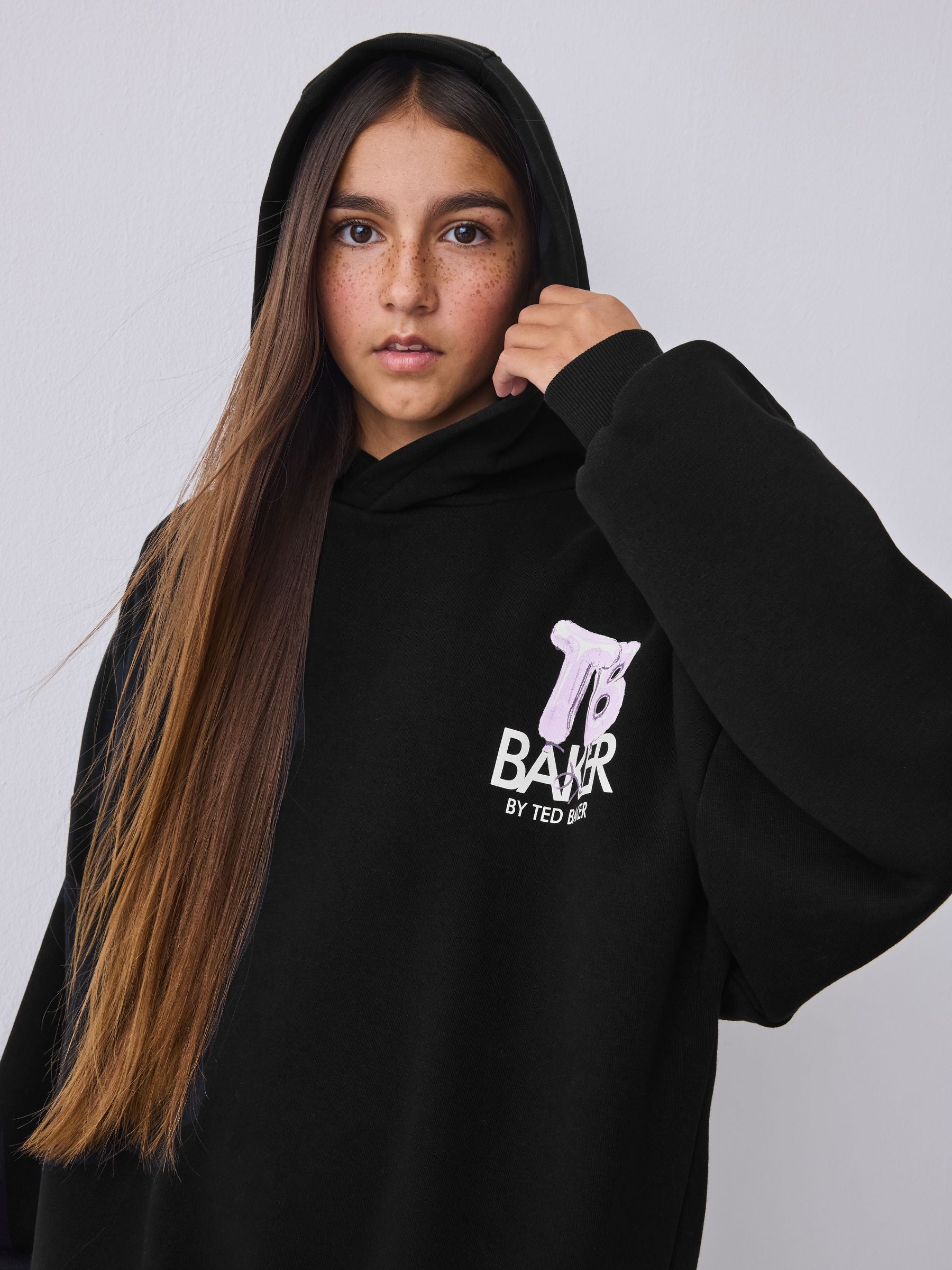 Baker by Ted Baker Oversized Back Print Hoodie