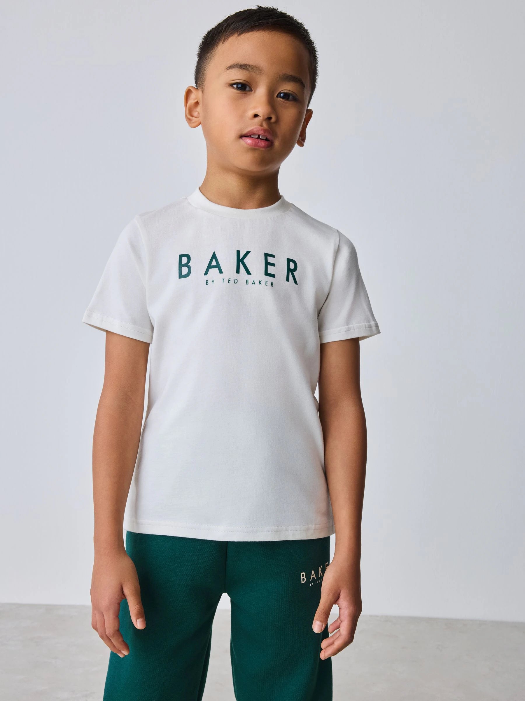 Baker by Ted Baker Varsity 3 Piece Hoodie T-Shirt and Joggers Set - 3-4 Yrs