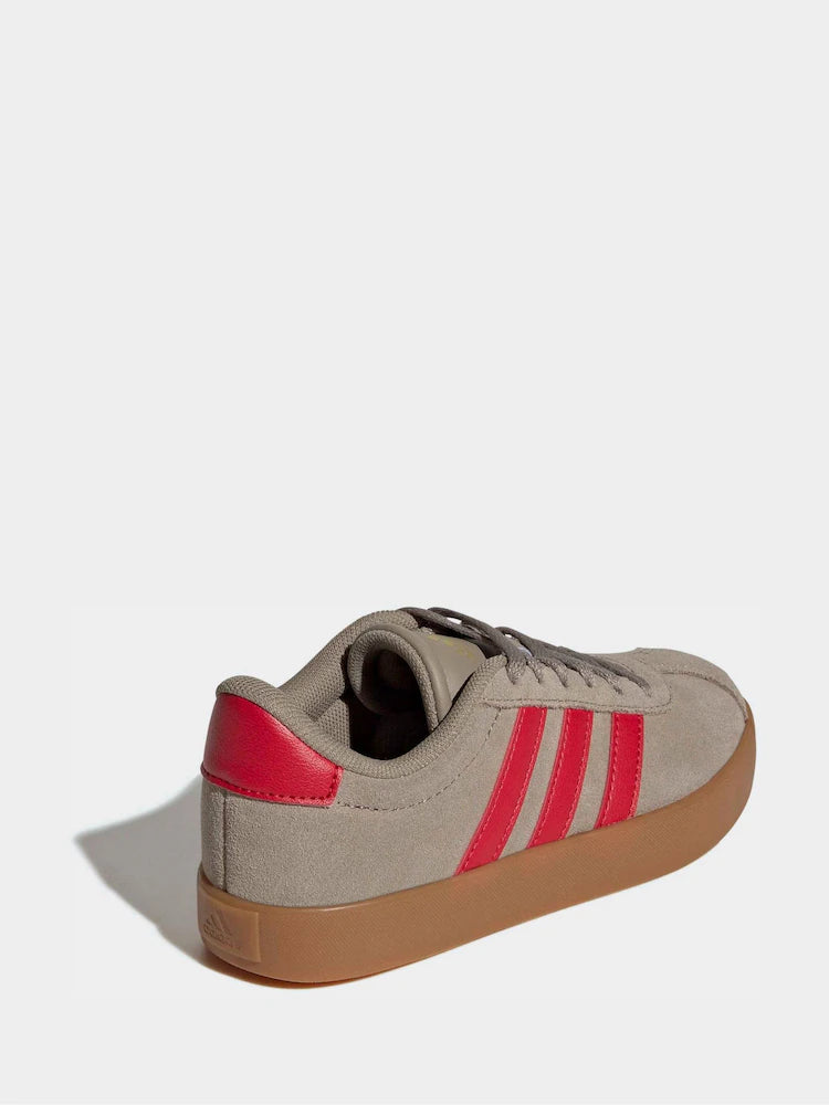 adidas Brown/Red VL Court 3.0 Trainers