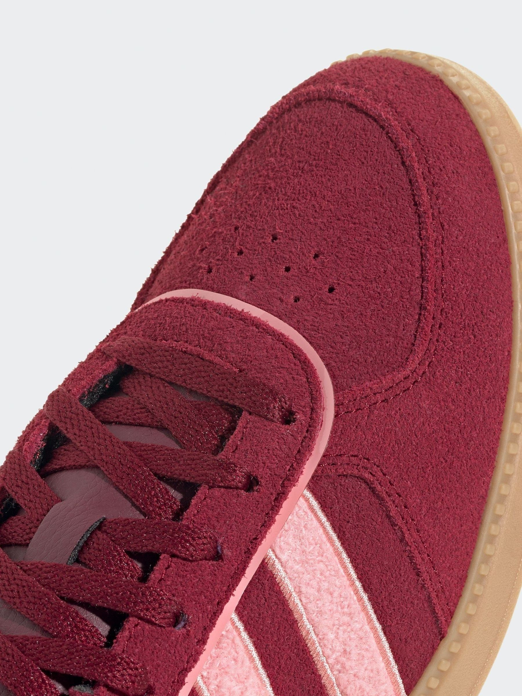 adidas Burgundy Red/Pink Breaknet Sleek Trainers