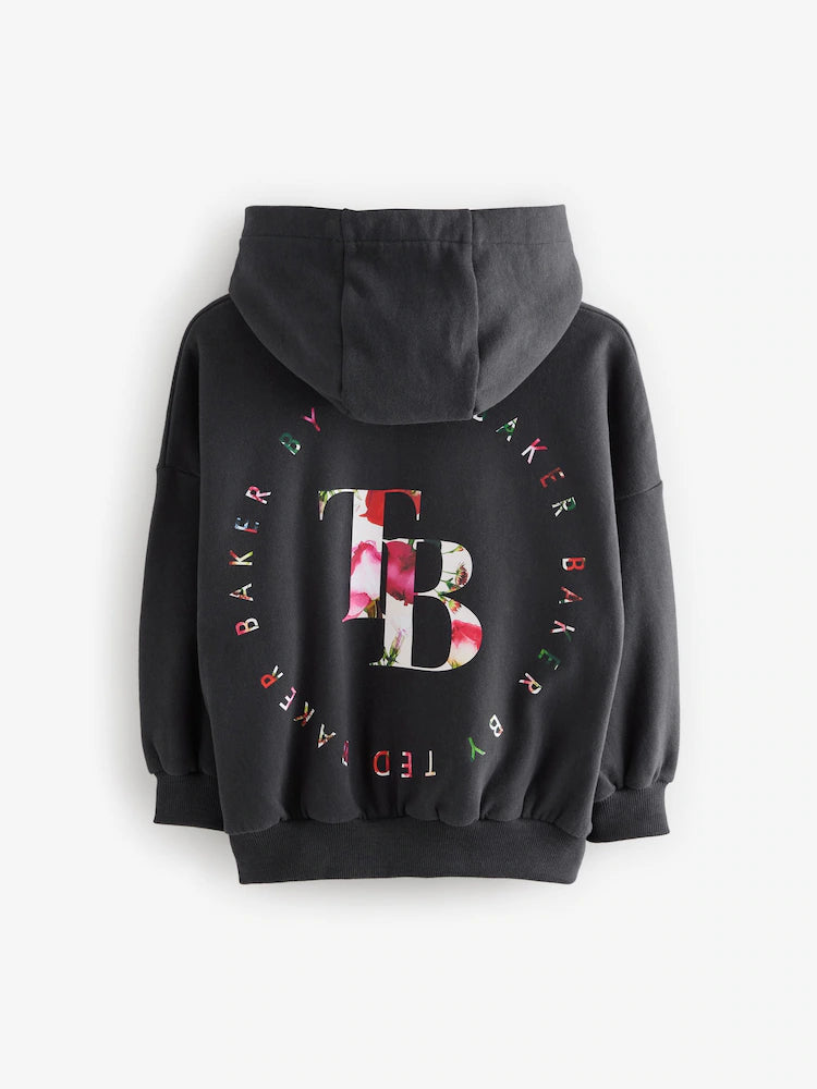 Baker by Ted Baker Oversized Back Print Hoodie