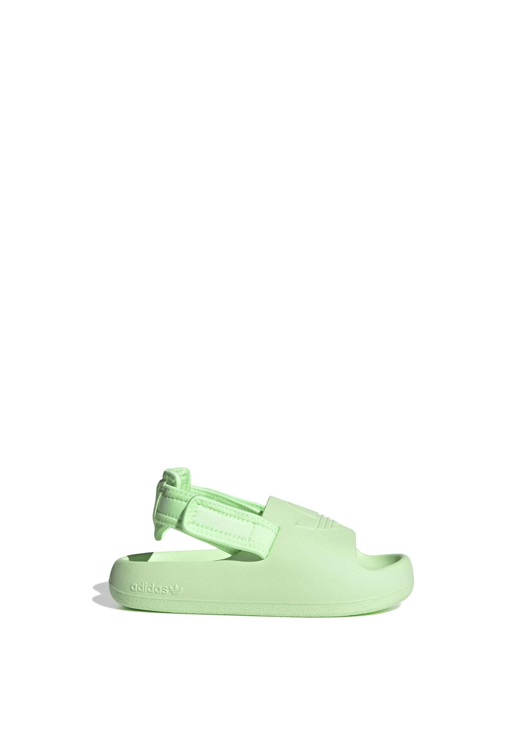 adidas Originals ADIFOM ADILETTE KIDS - Pool slides - green spark