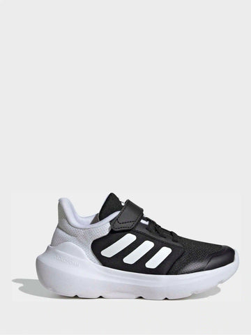 adidas Black/White Tensaur Run 2.0 Hook and Loop Kids Trainers