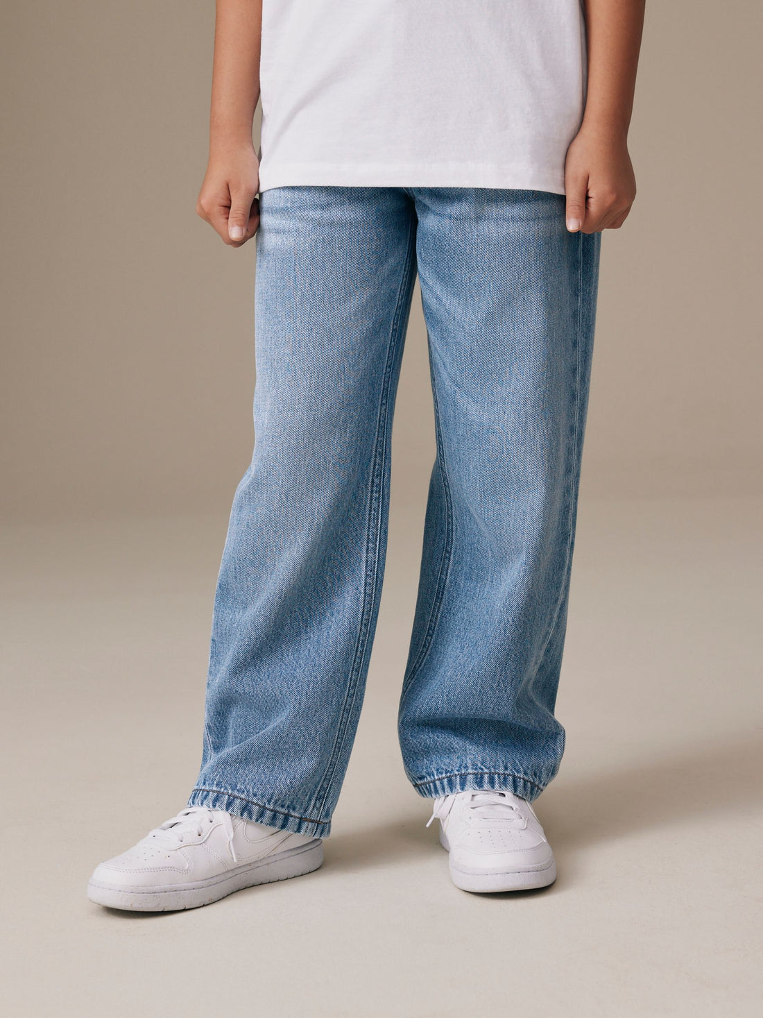 Light Blue Denim Wide Fit Authentic Jeans (3-16yrs)