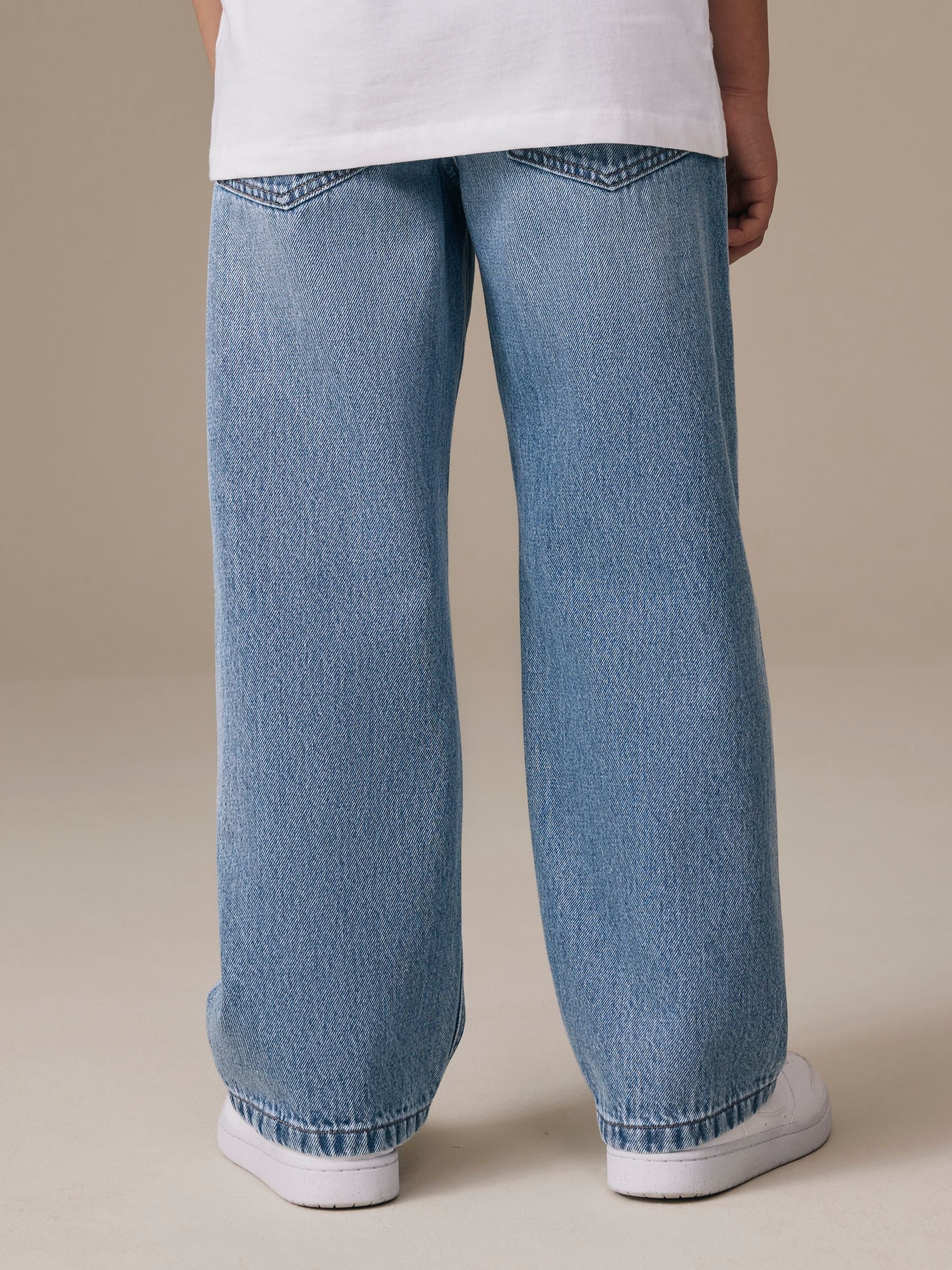 Light Blue Denim Wide Fit Authentic Jeans (3-16yrs)