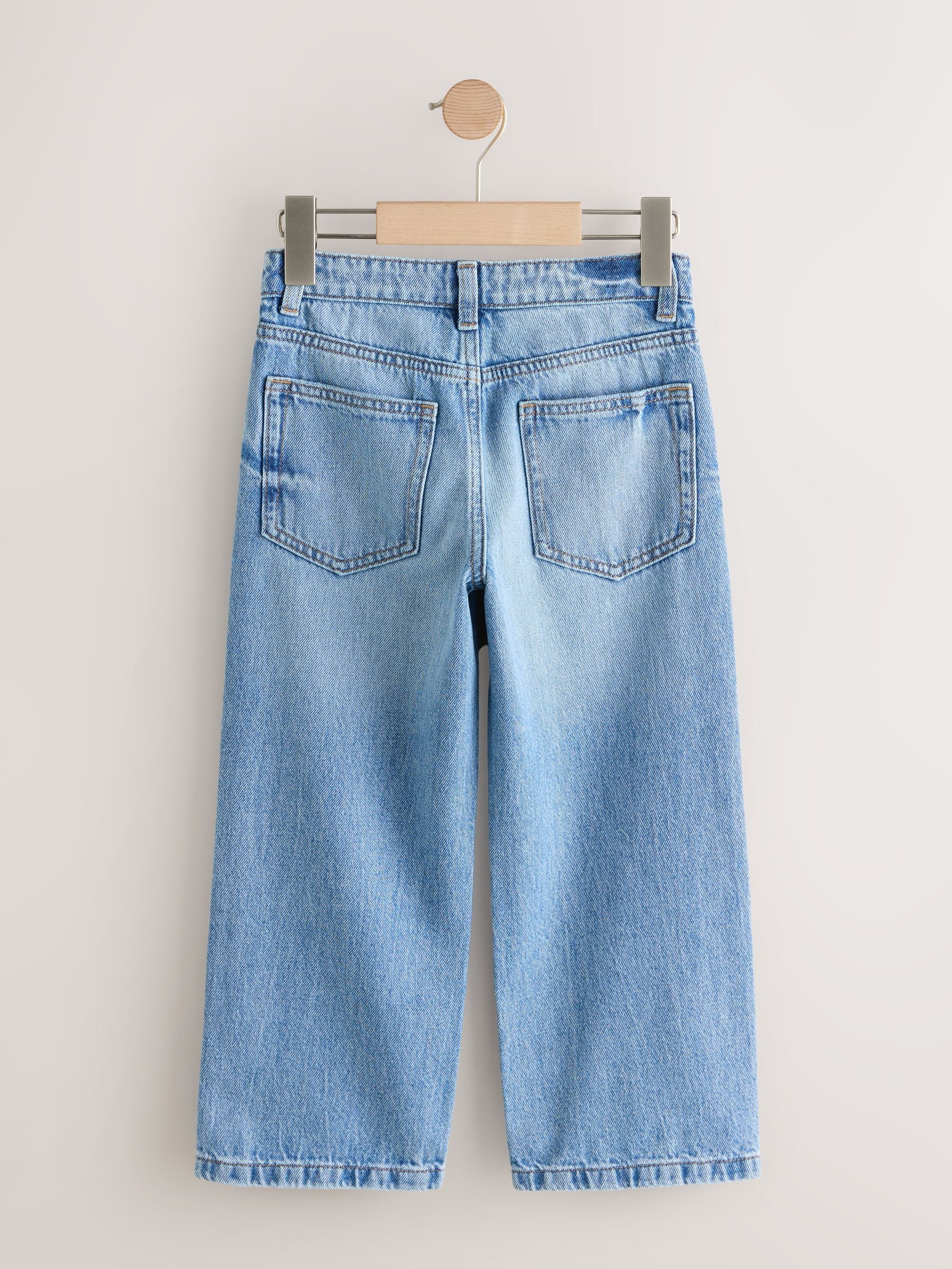 Light Blue Denim Wide Fit Authentic Jeans (3-16yrs)