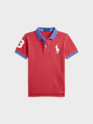 Polo Ralph Lauren - Boys Big Pony Cotton Mesh Polo Shirt