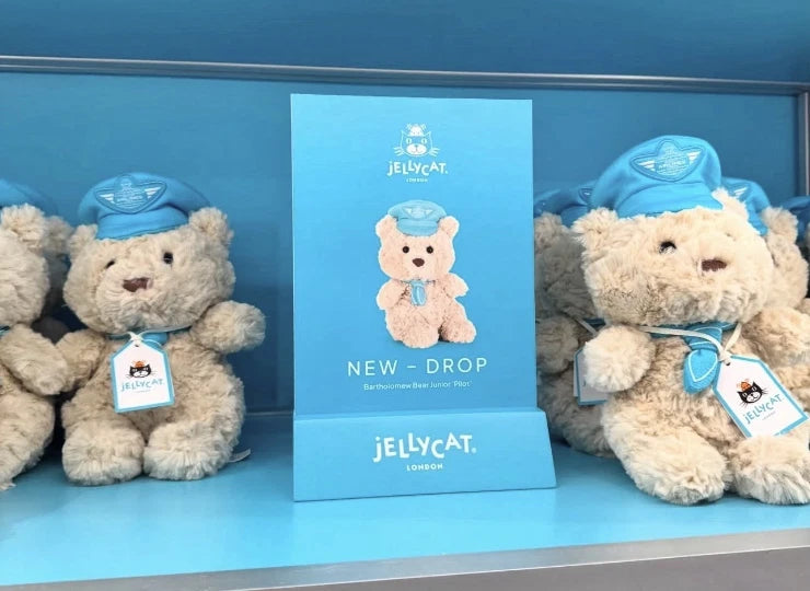 Jellycat Bartholomew Bear Junior clothes outfits - Pilot