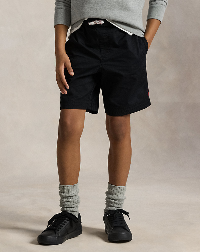 Cotton Chino Drawstring Short