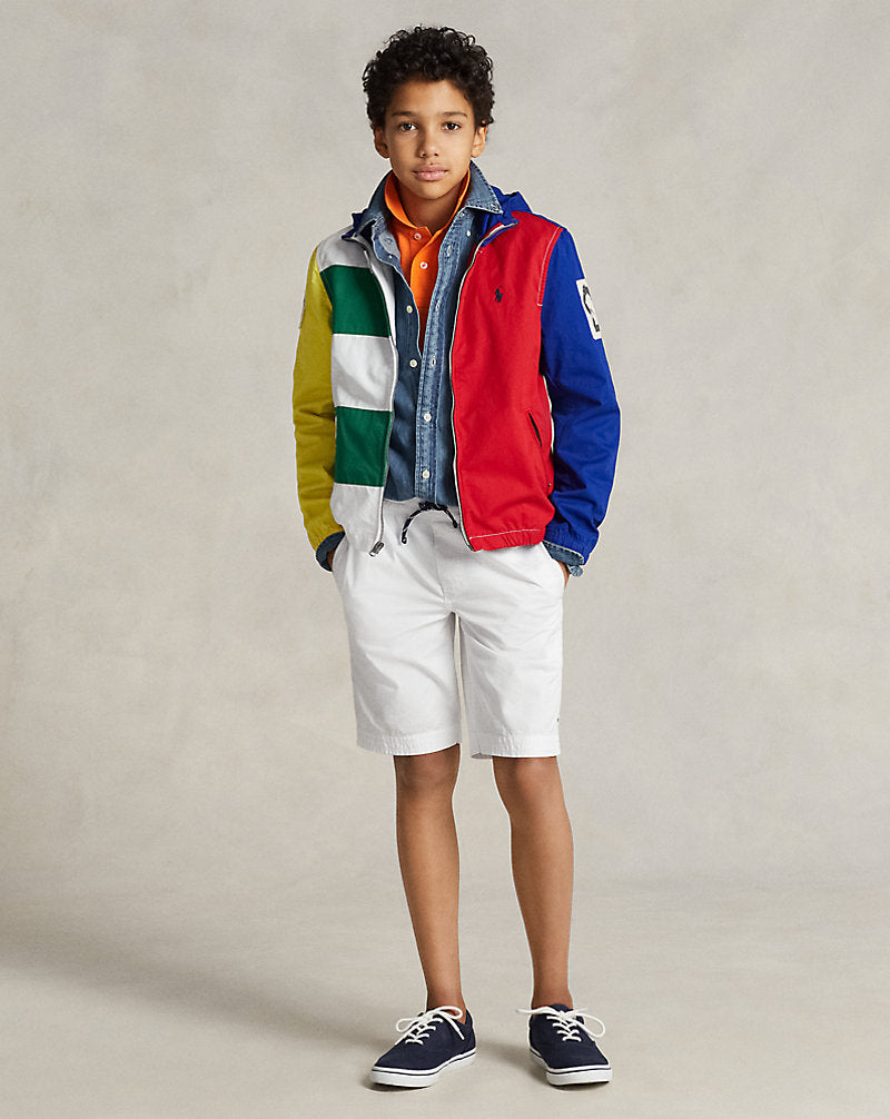 Cotton Chino Drawstring Short