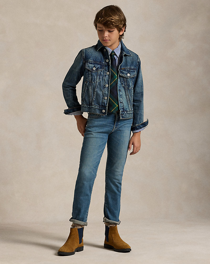 Striped Cotton Poplin Shirt