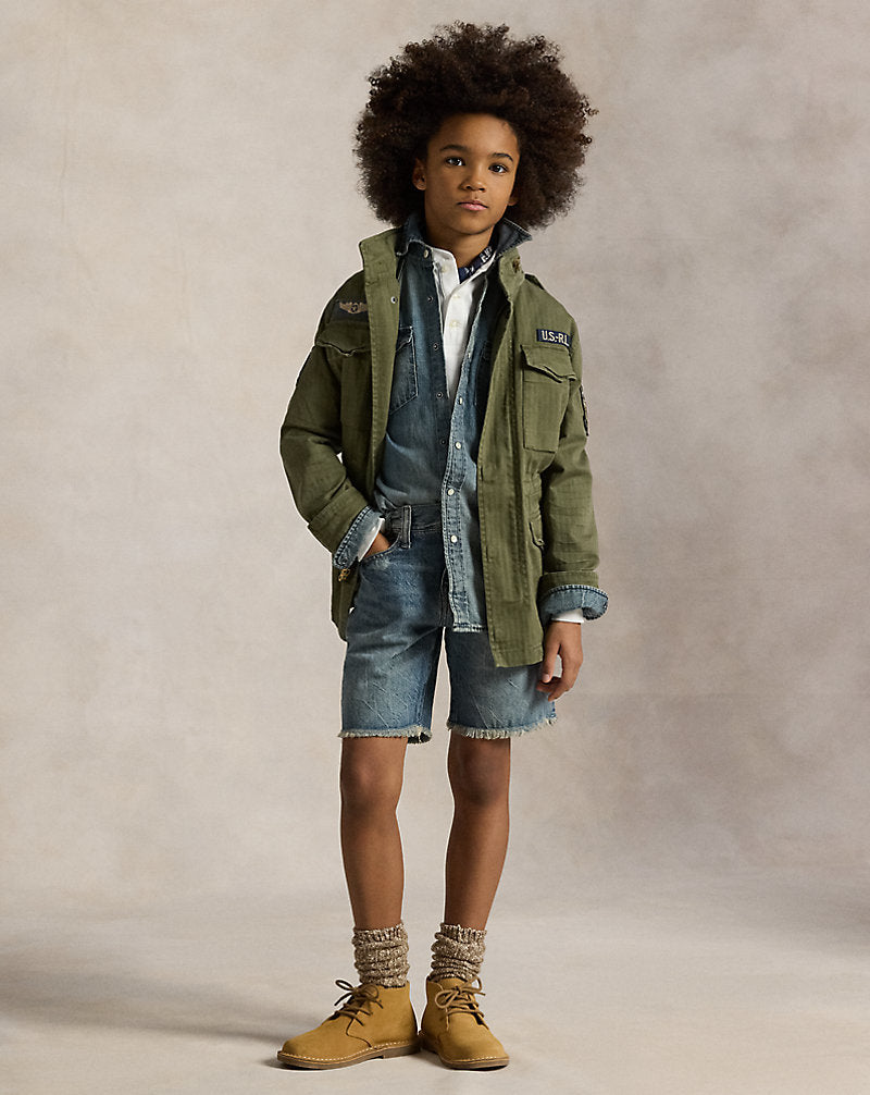 Sullivan Slim Cutoff Denim Short