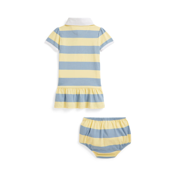 Striped Rugby Dress & Bloomer