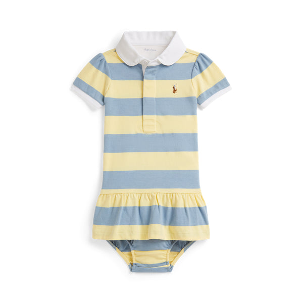 Striped Rugby Dress & Bloomer