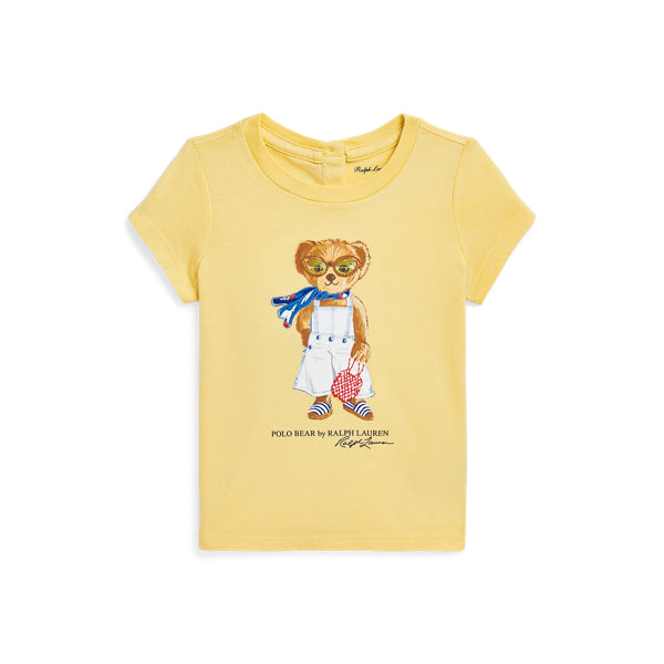 Polo Bear Cotton Jersey Tee
