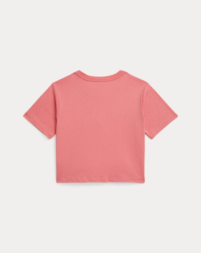 Logo Cotton Jersey Boxy Tee