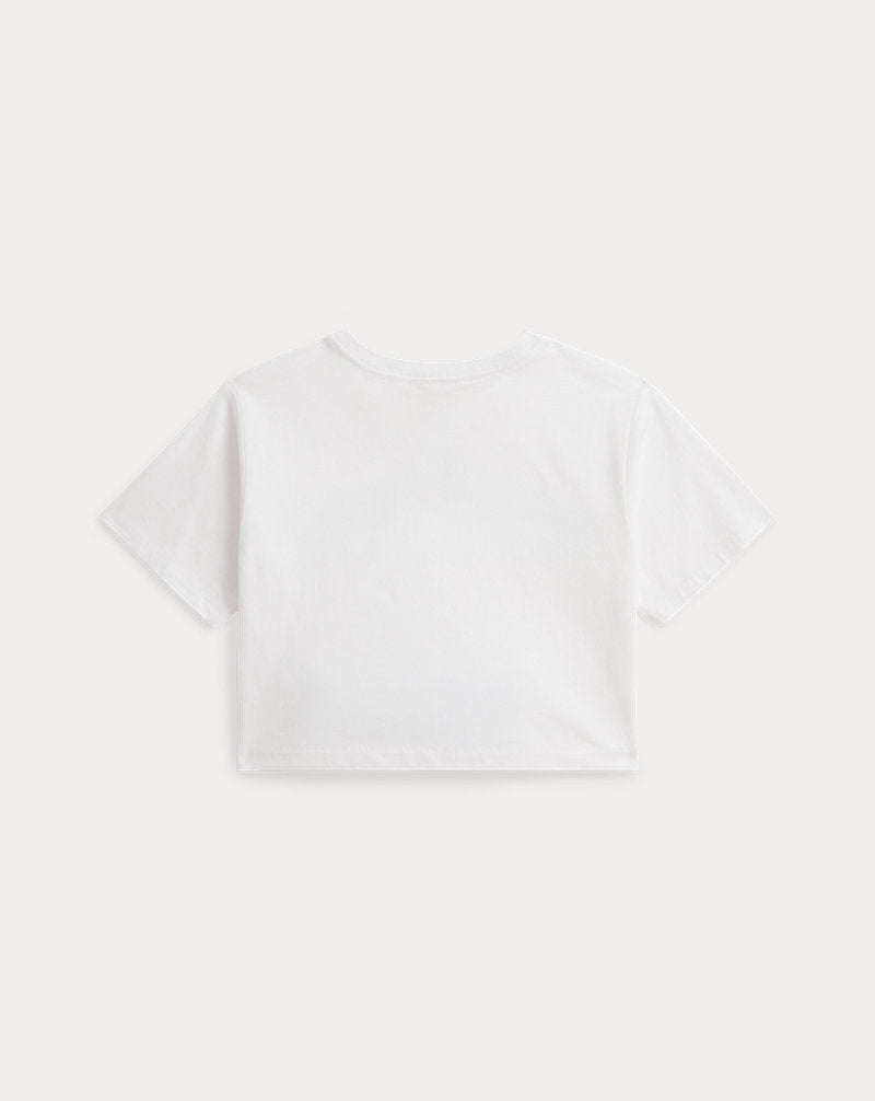 Polo Team Cotton Jersey Boxy Tee