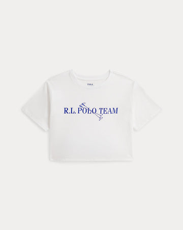 Polo Team Cotton Jersey Boxy Tee