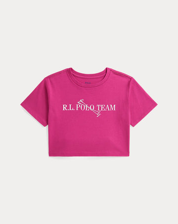 Polo Team Cotton Jersey Boxy Tee