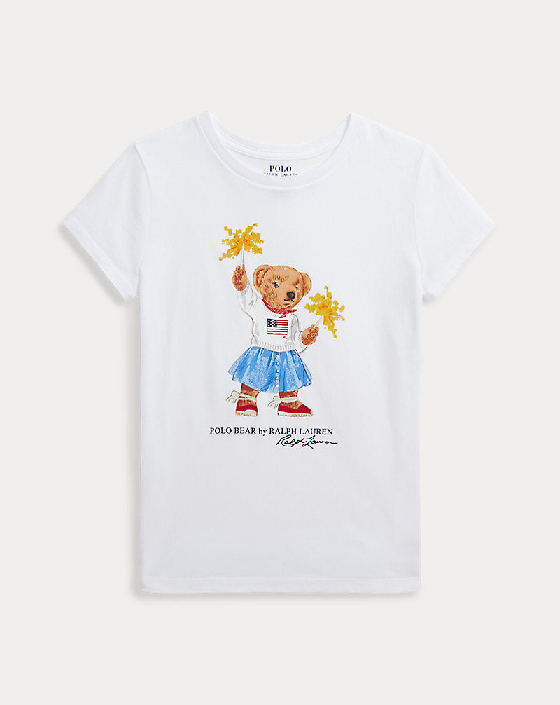 Polo Bear Cotton Jersey Tee