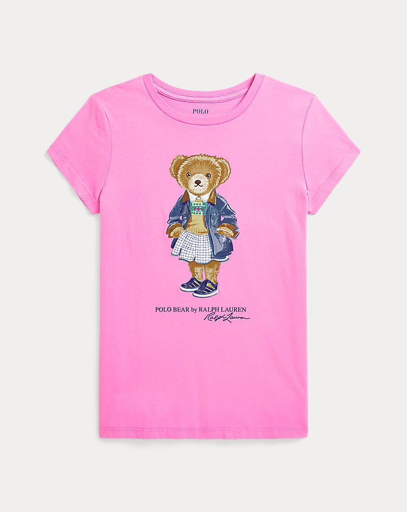 Polo Bear Cotton Jersey T-Shirt