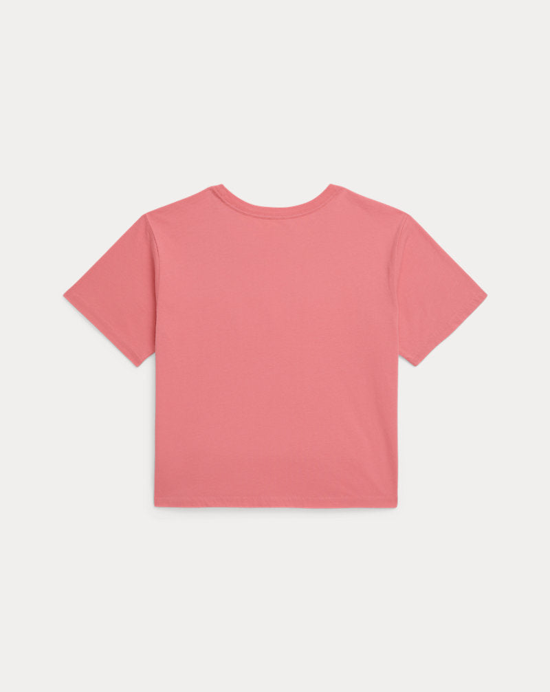 Logo Cotton Jersey Boxy Tee