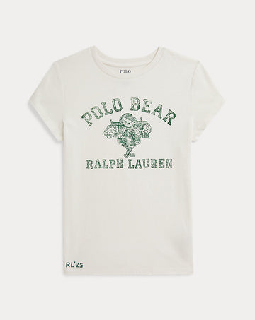 Polo Bear Cotton Jersey Tee