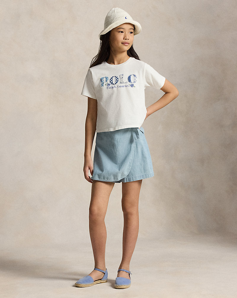 Logo Cotton Jersey Boxy Tee