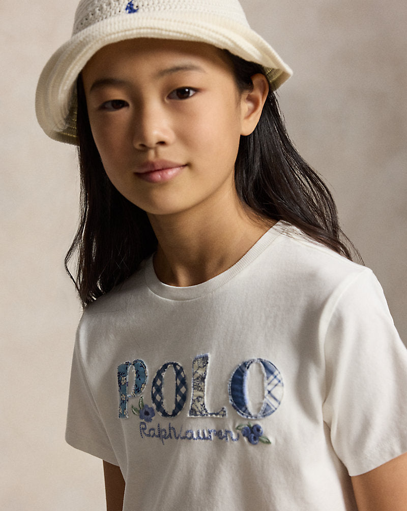 Logo Cotton Jersey Boxy Tee