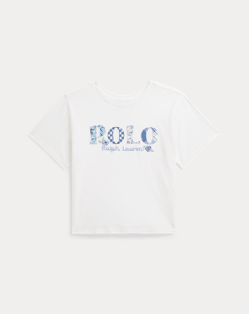 Logo Cotton Jersey Boxy Tee