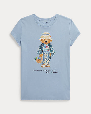 Polo Bear Cotton Jersey Tee