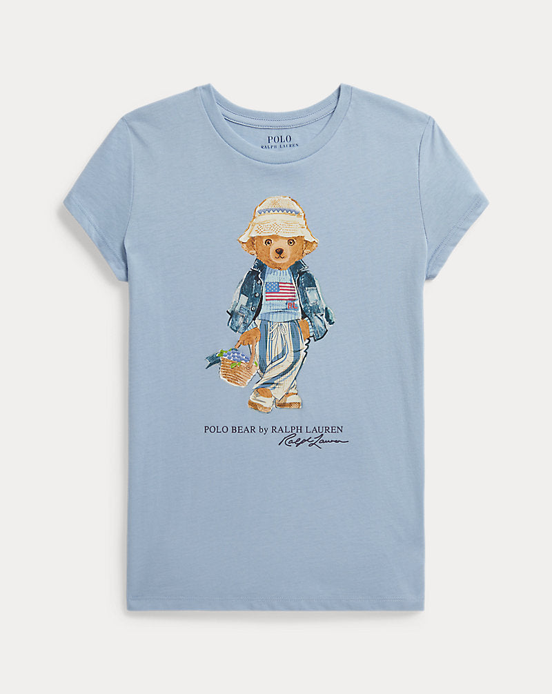 Polo Bear Cotton Jersey Tee